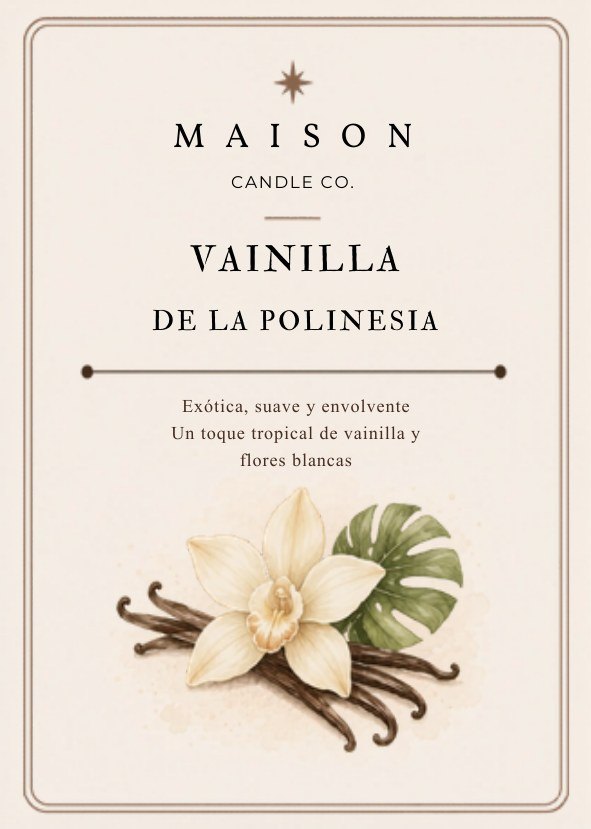 Vainilla de la Polinesia