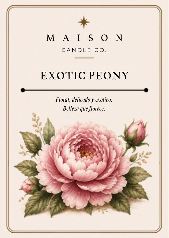 Exotic Peony